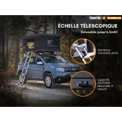 Tente de Toit Tentbox Classic 2.0 – Confort, rapidité et robustesse pour vos aventures