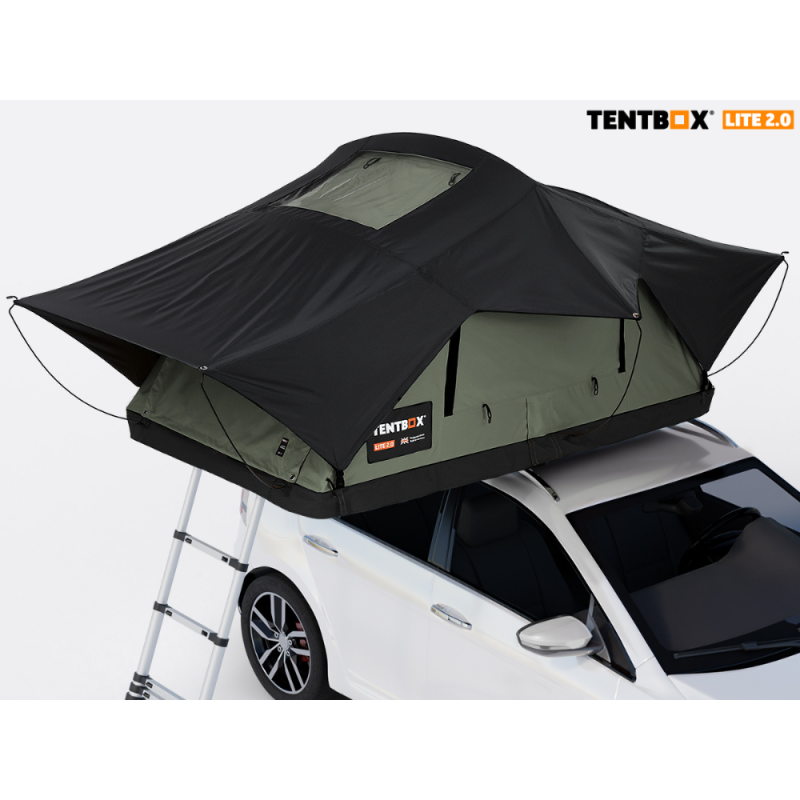 Tente de Toit TentBox Lite 2.0 – compacte, légère et facile à installer