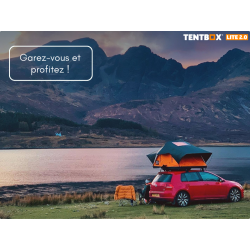 Tente de Toit TentBox Lite 2.0 – compacte, légère et facile à installer
