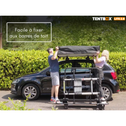 Tente de Toit TentBox Lite 2.0 – compacte, légère et facile à installer