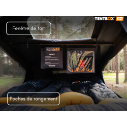 Tente de Toit TentBox Go – ultra-légère, rapide et polyvalente