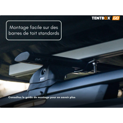 Tente de Toit TentBox Go – ultra-légère, rapide et polyvalente
