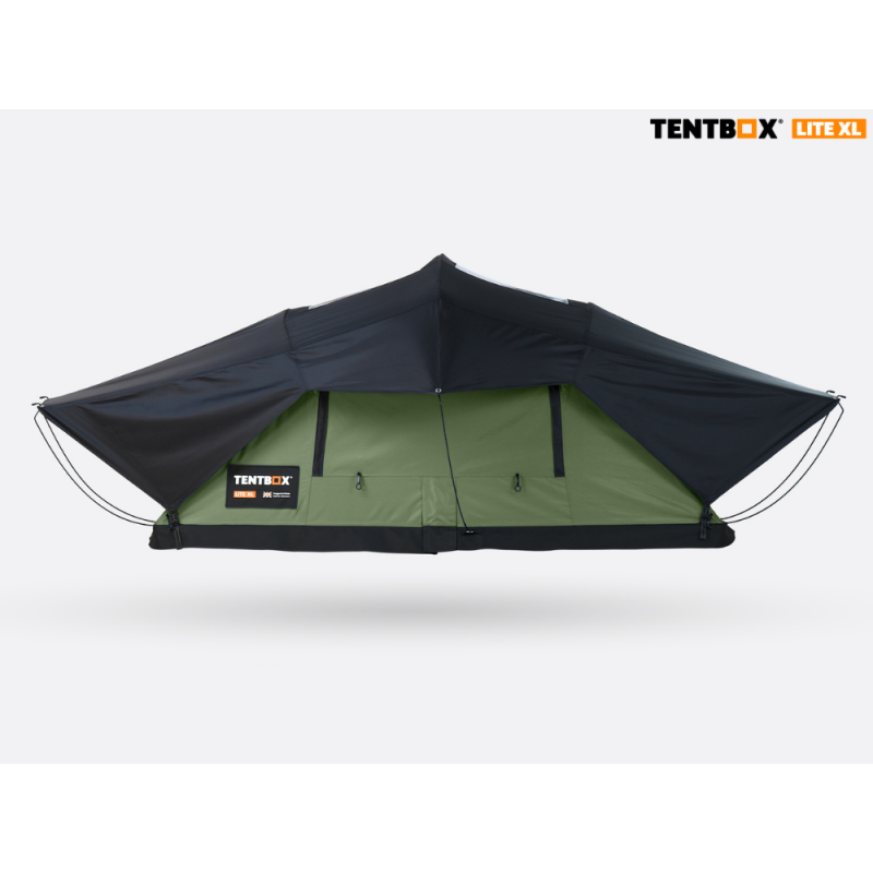 Tente de Toit TentBox Lite XL – familiale, spacieuse et rapide à installer Tente de Toit TentBox Lite XL – familiale, spacieuse et rapide à installer