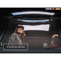 Tente de Toit TentBox Lite XL – familiale, spacieuse et rapide à installer