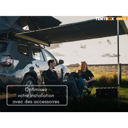 Tente de Toit TentBox Lite XL – familiale, spacieuse et rapide à installer