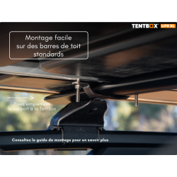 Tente de Toit TentBox Lite XL – familiale, spacieuse et rapide à installer