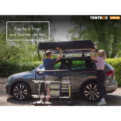 Tente de Toit TentBox Lite XL – familiale, spacieuse et rapide à installer