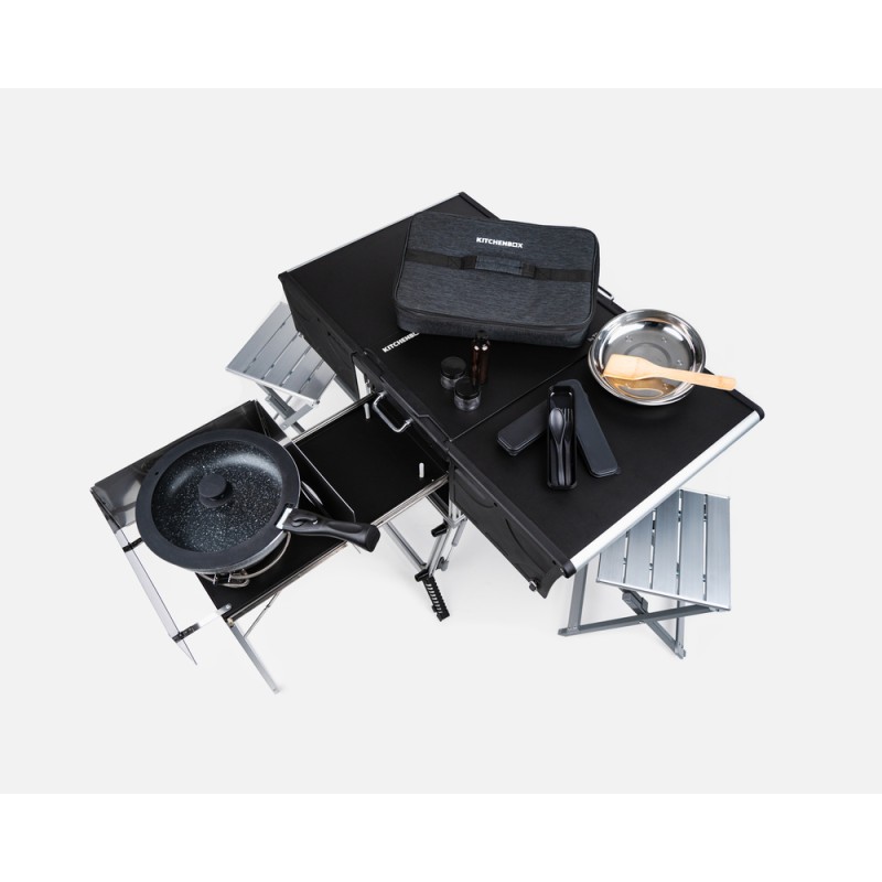 Kitchen Box Tentbox – La cuisine de camping complète, compacte et robuste