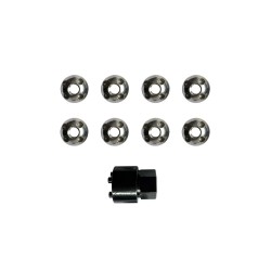 Écrous antivol Tentbox – Kit de 8 pièces pour sécuriser votre tente de toit