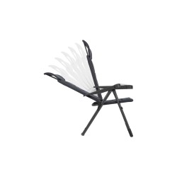 Fauteuil Air Deluxe Crespo XS Compact – Chaise de camping ultra-plate et réglable