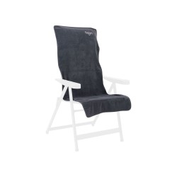 Housse de fauteuil en tissu éponge – Universel – Gris | Confort et élégance