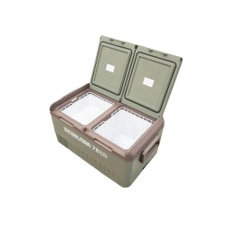 Glacière à compression Dual Zone MyCoolman 78L – bi-zone grand format 111 canettes