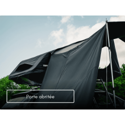 Tunnel pour tente de toit TentBox Go | Protection pluie et soleil