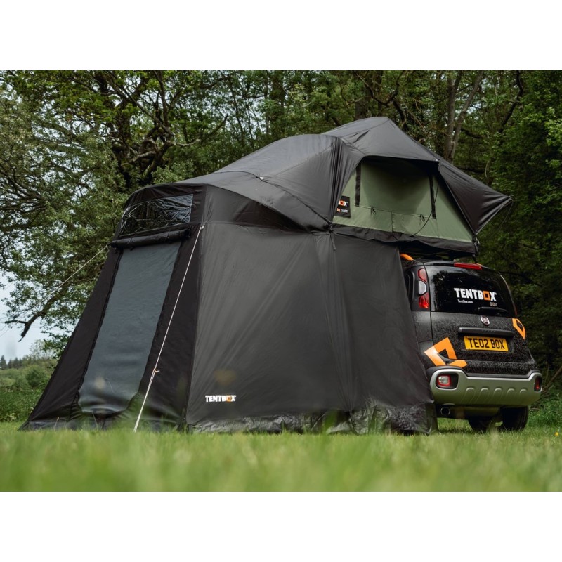 Auvent pour tente de toit TentBox Lite 2.0 – Espace de vie abrité et confortable