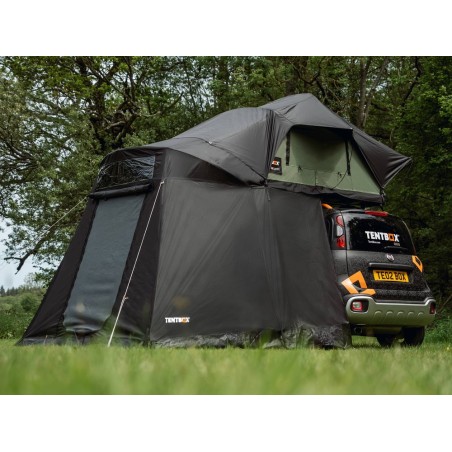 Auvent pour tente de toit TentBox Lite 2.0 – Espace de vie abrité et confortable