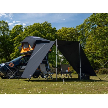 Tunnel pour tente de toit TentBox Lite XL – Auvent abrité et espace supplémentaire
