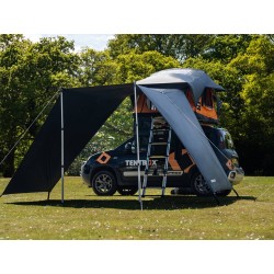 Tunnel pour tente de toit TentBox Lite XL – Auvent abrité et espace supplémentaire