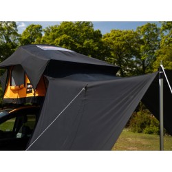 Tunnel pour tente de toit TentBox Lite XL – Auvent abrité et espace supplémentaire