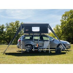 Tunnel pour tente de toit TentBox Classic 2.0 – Auvent abrité et pratique