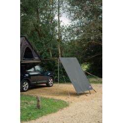 Paravent pour store latéral TentBox – Protection contre pluie, vent et soleil