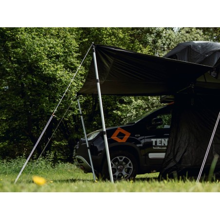 Pieds télescopiques TentBox (x2) – Pour auvents et extensions