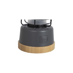 Lampe lanterne Harlington 370 lm – Rechargeable & design bambou