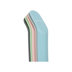 Set de spatules de cuisine Pastel – 5 pièces – Ustensiles colorés et pratiques pour une cuisine tendance