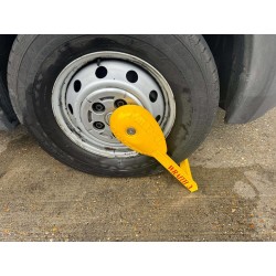 SABOT DE ROUE WRAITH 3 - CAMPING CAR - M7306 | Sécurité renforcée pour Fiat Ducato, Peugeot Boxer, Citroën Relay