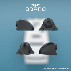 Système Caméra 360° Drone View 5 HDMI (Coques Blanches + Écran 7'')