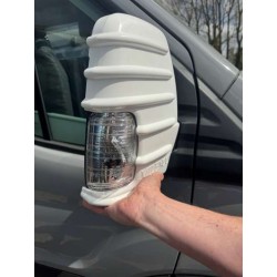 Coques rétroviseur Ford Transit bras court noir 2014+ | Pack x2 | M7528