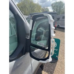 Coque protection rétroviseur Ford Transit bras court blanc 2014+ | Pack x2 | M7511