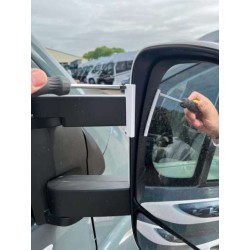 Coques protection rétroviseur Ducato/Jumper/Boxer BLANC à partir de 2025 x2 - M7535