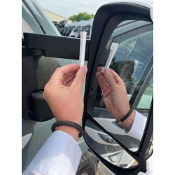 Coques protection rétroviseur Ducato/Jumper/Boxer BLANC à partir de 2025 x2 - M7535