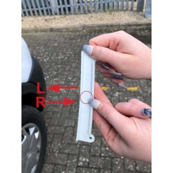 Coques protection rétroviseur Ducato/Jumper/Boxer BLANC à partir de 2025 x2 - M7535