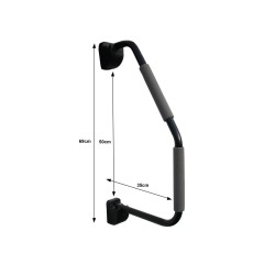 Poignee d'acces camping-car et vans MILENCO M4565