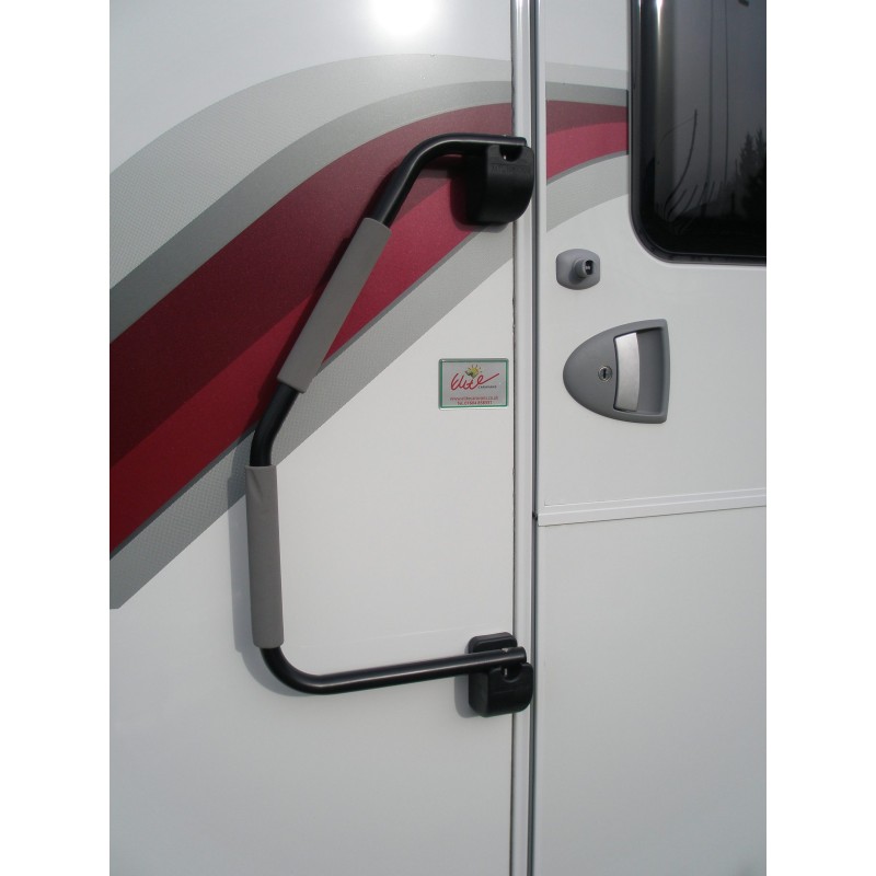 Main courante XL rabattable noire M4565 Milenco