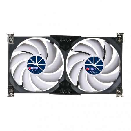 Ventilateur de frigo 14 cm AutoClip TITAN TITVR14A puissant et silencieux