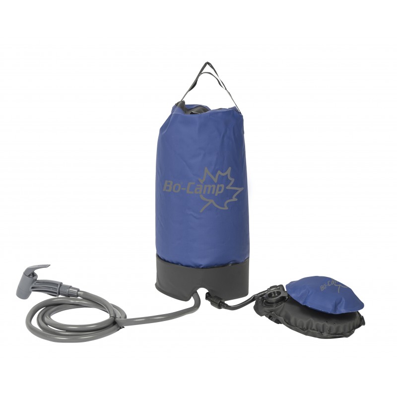 DOUCHE DE CAMPING COMPACT AVEC POMPE 11 LITRES - BO6603515